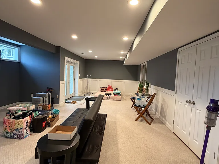Lots of space in living room!