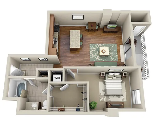 Floor plan A4R