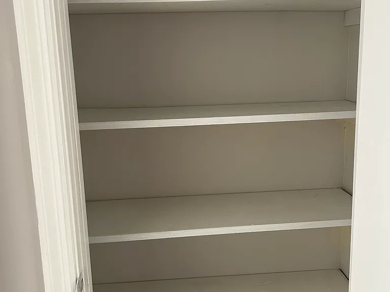 Linen Closet in Hallway