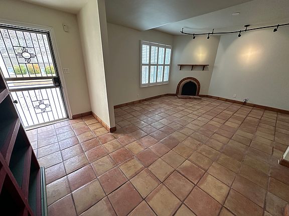 Living Room with Kiva Fireplace
