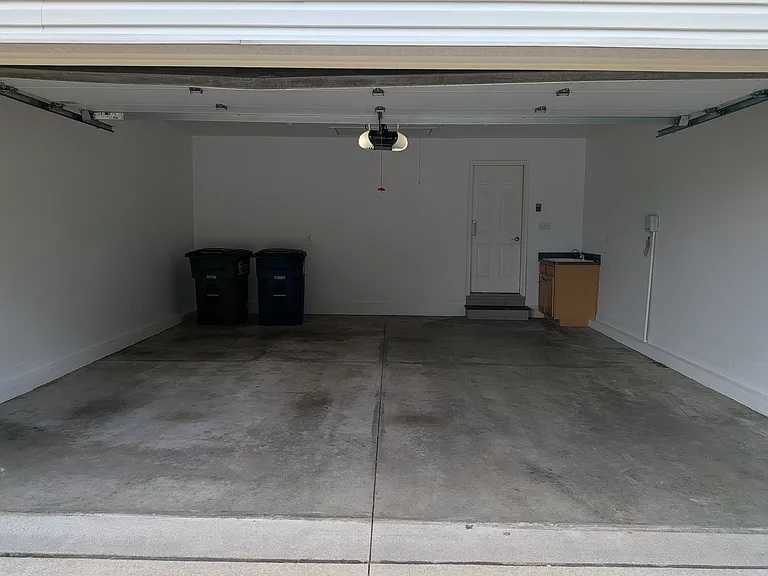 2 Car Garage with shop sink