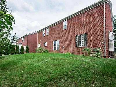 Back view with Privacy trees
