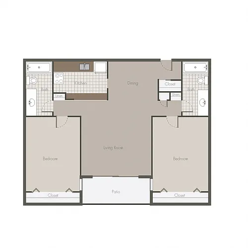 Floor plan The Kalahari