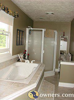 Master Bath with Double Sink Vanity Sink