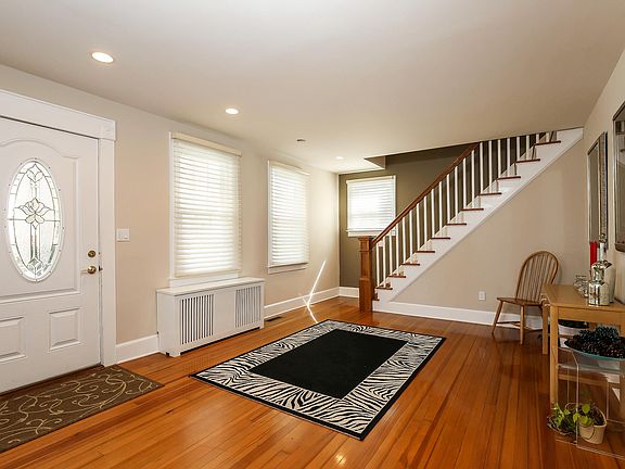 Living Room with hardwood floors