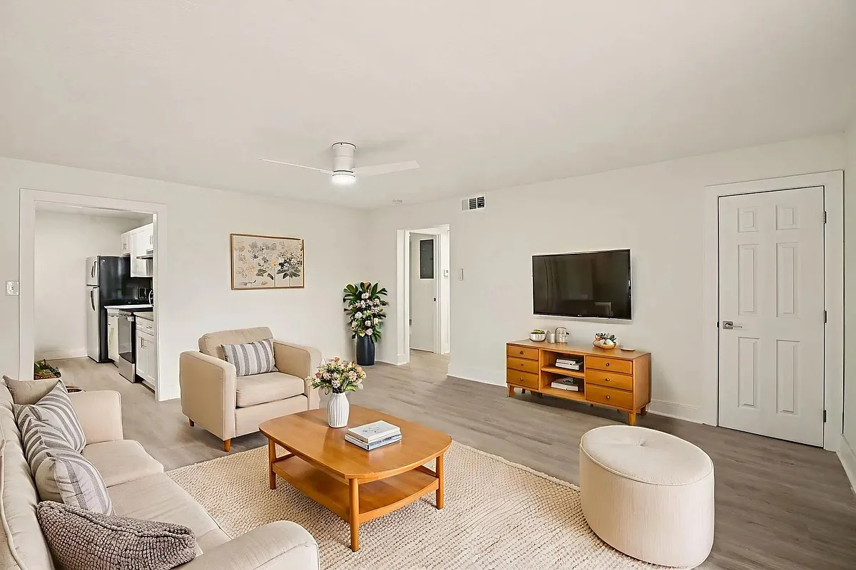 Living Area - The Standard Apartments