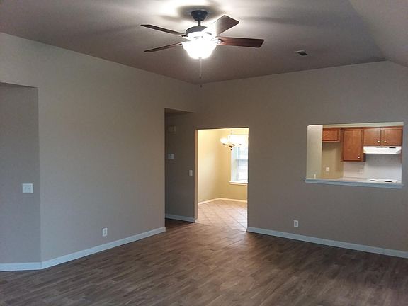 Living Room looking at Kitchen & Dining room
