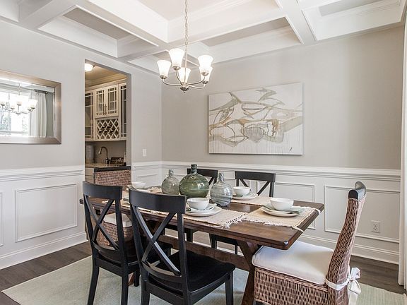 Dining Room of The Kendrick Design by DRB Homes