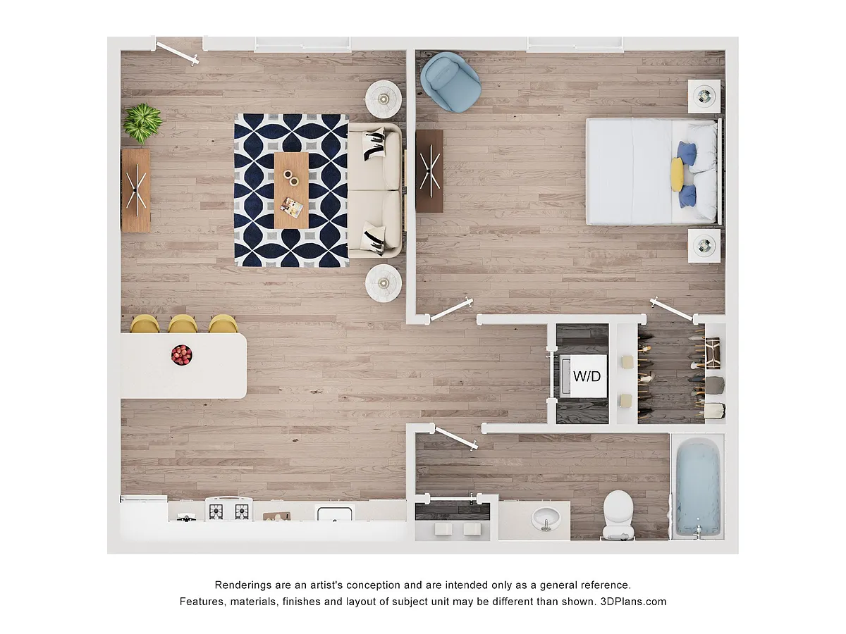 Floor plan Sterling A1