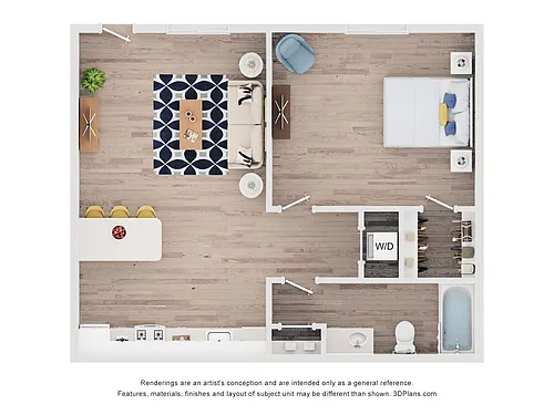Floor plan Sterling A1