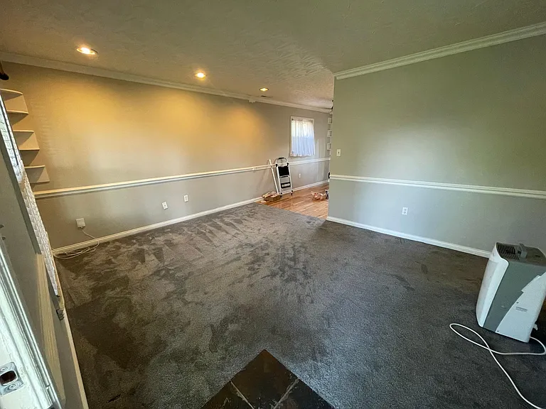 Living room from front door