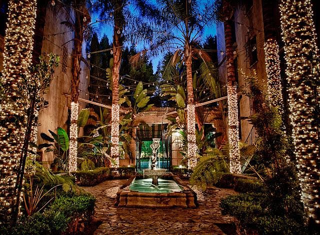 Our Beautiful outdoor courtyard