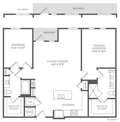 Floor plan B4