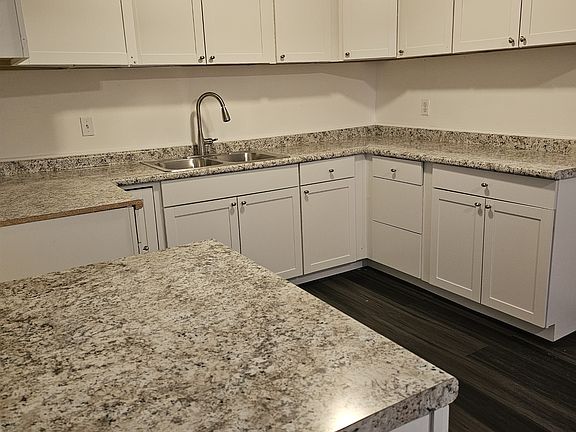 New kitchen loaded with cabinets