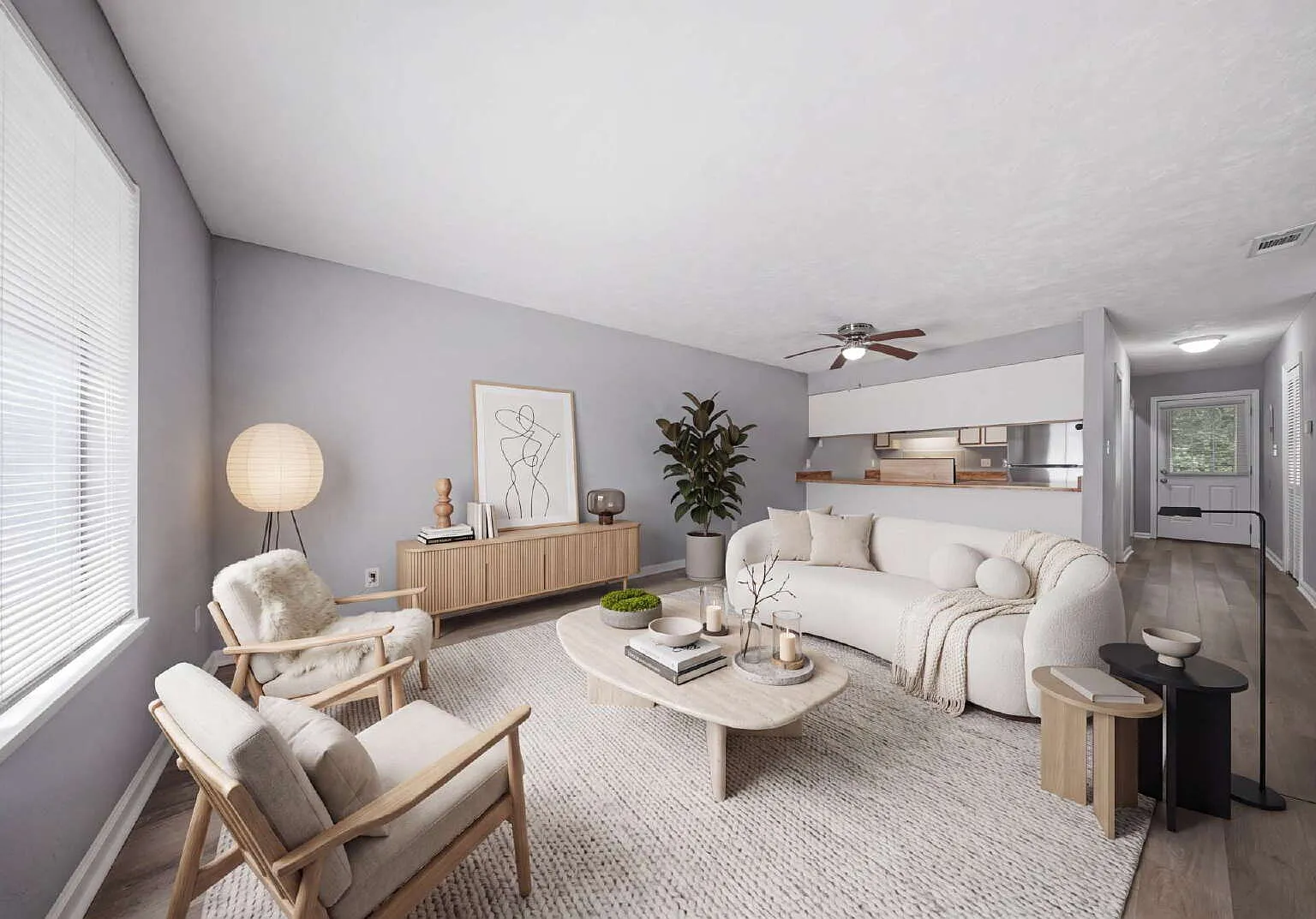 2 bed, 1.0 bath, 877 sqft, $1,250 — Photo 3