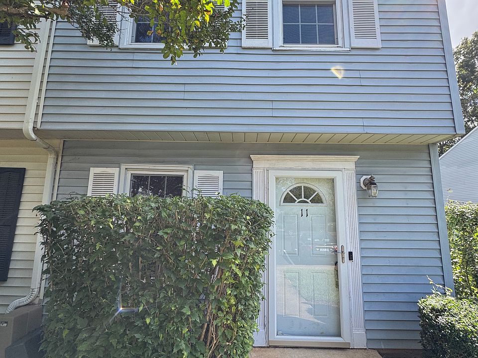 Front Entrance to end unit