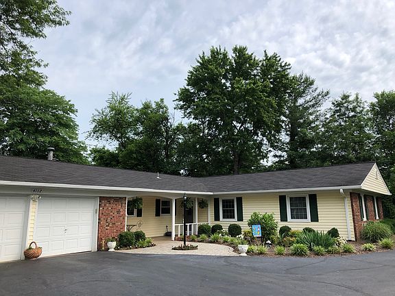 Brick and vinyl siding