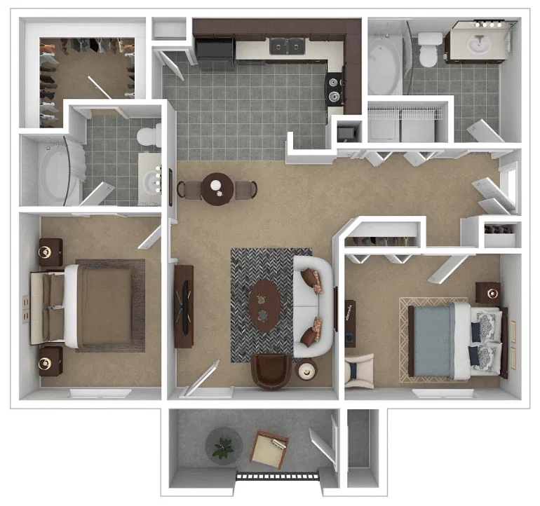 Floor plan B2