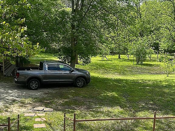 Back of property