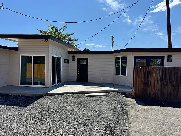 Front Entry and patio area
