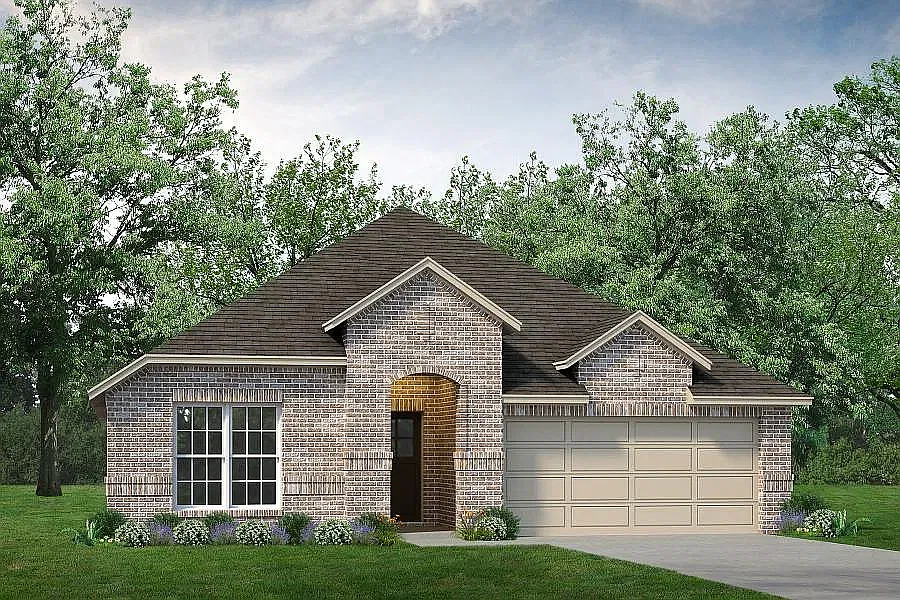 Front elevation Union Main homes custom build