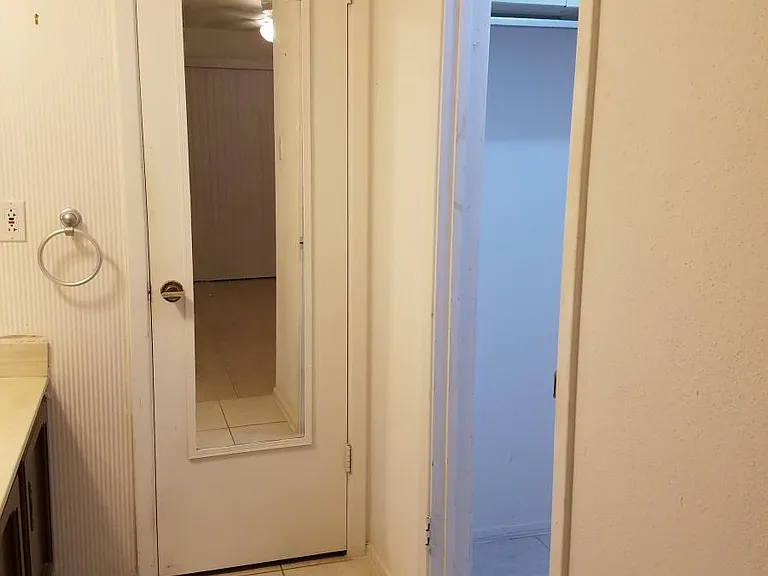 washroom - closed door
