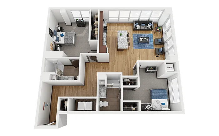 Floor plan B11