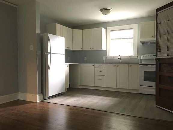 Remodeled kitchen includes new cabinets, counter