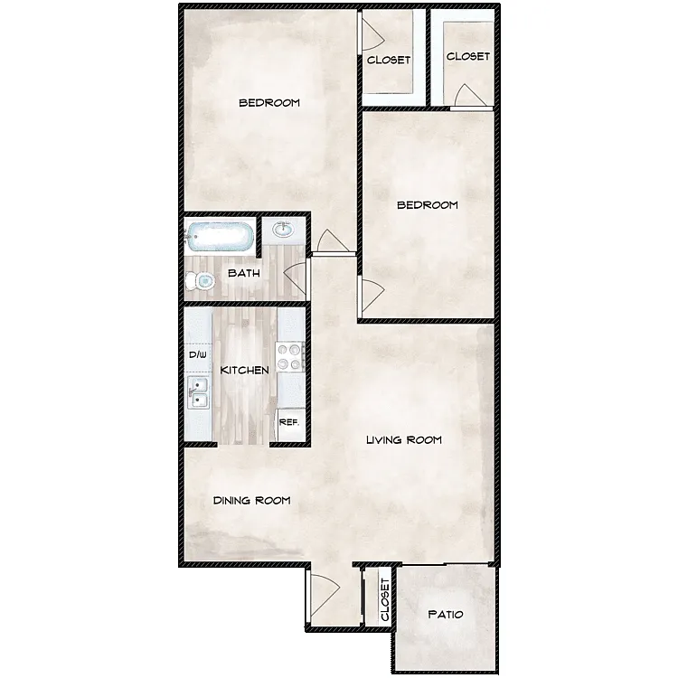 Floor plan The Donelson