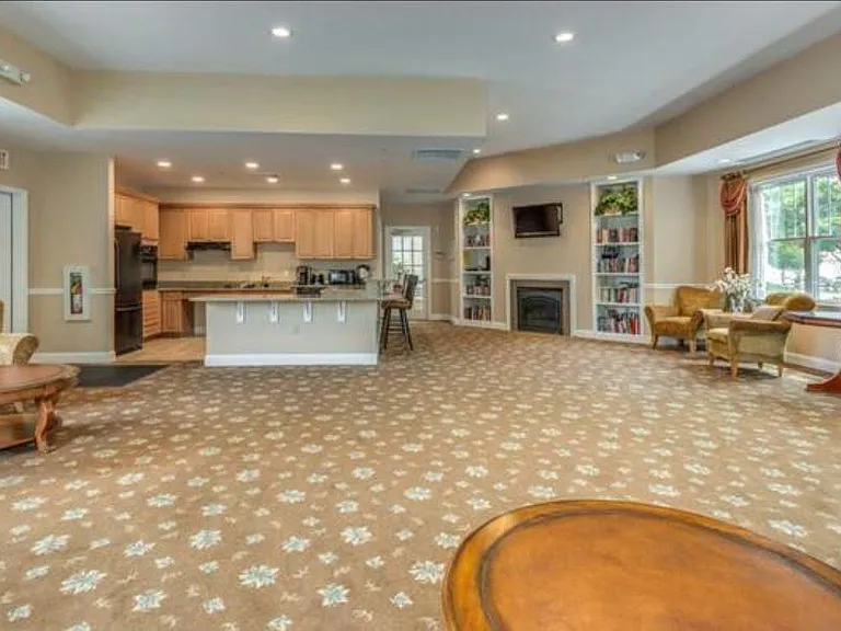 Community clubhouse gathering room