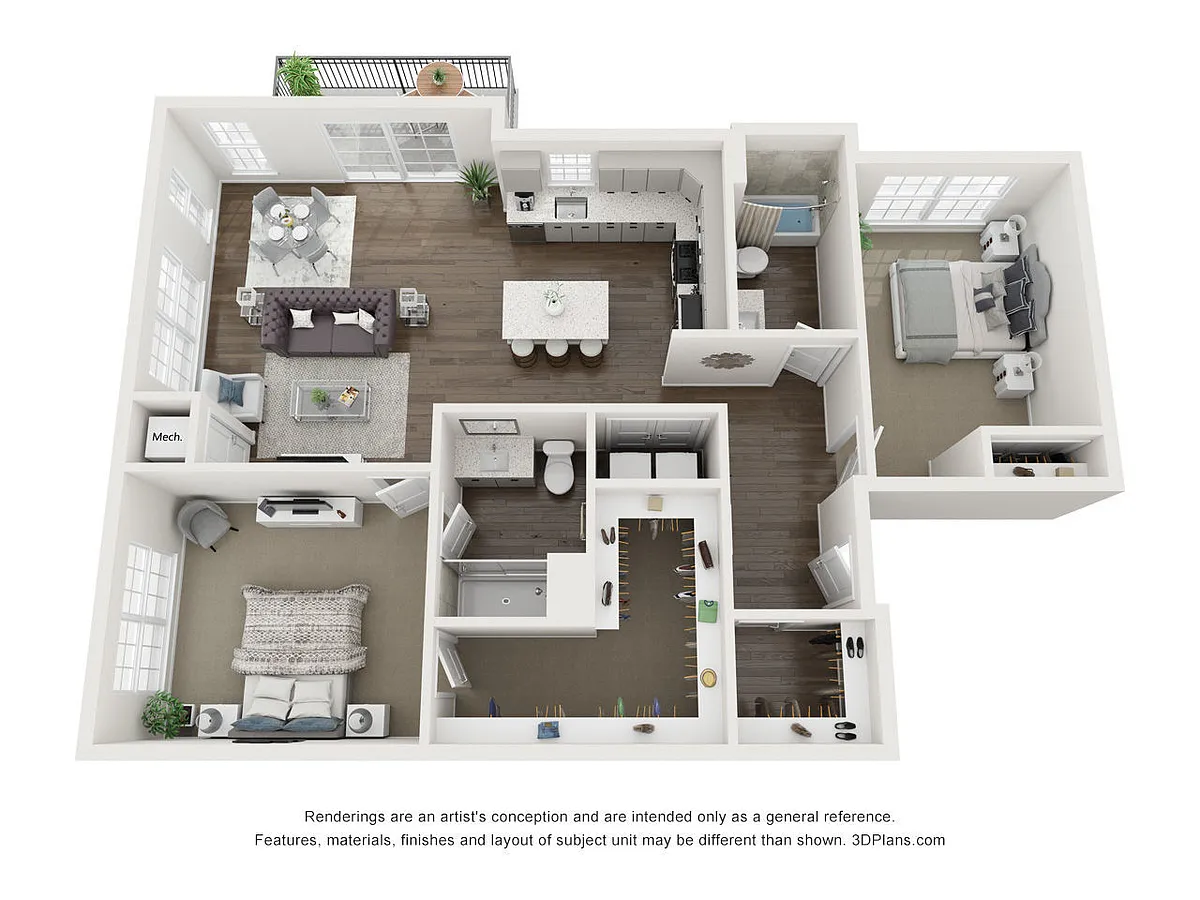 Floor plan C1