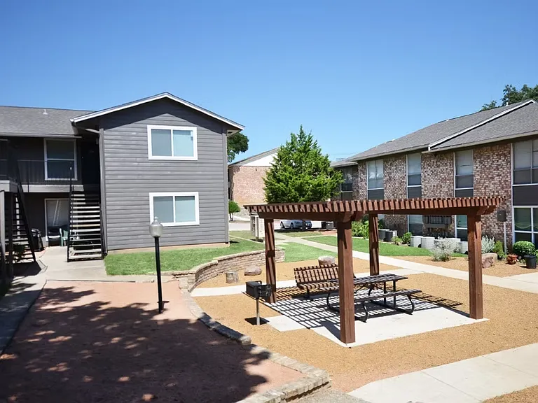 Relax outdoors with inviting community spaces perfect for enjoying the Texas sunshine.