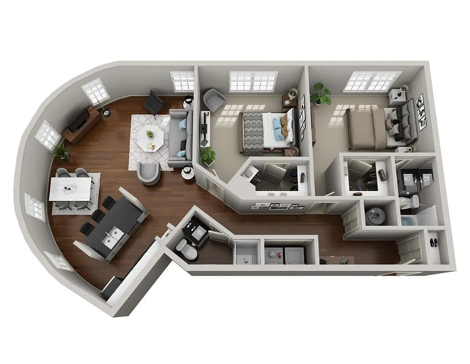 Floor plan B3