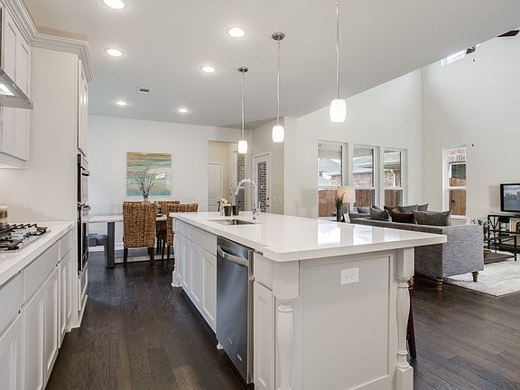Large kitchen island