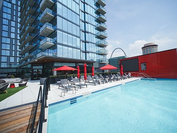 Amazing Amenities Overlooking Busch Stadium