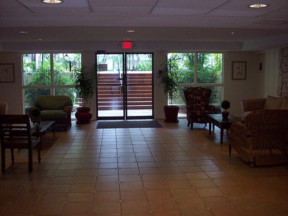 Lobby to pool