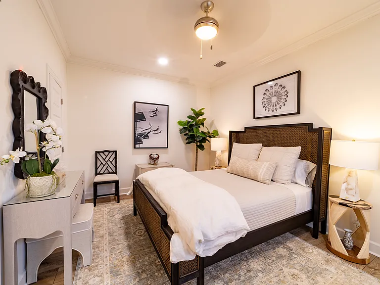 Example of cottage decorated. 316 Palm Street is being rented unfurnished.