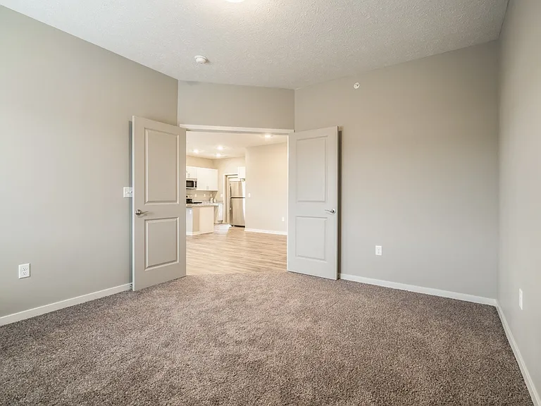 Our Casper floor plan has a spacious den - perfect for an office space.