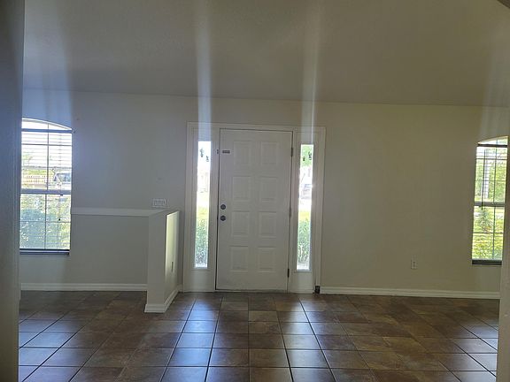 Front door from the inside.