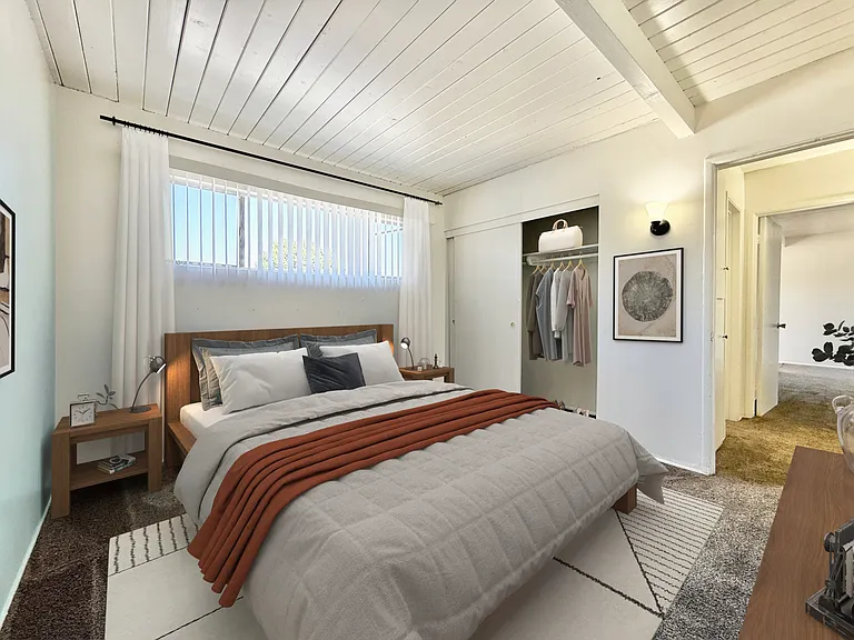 Unit #9 - Available Now - Virtually Staged to show potential furniture configurations.