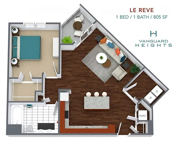Floor plan LE REVE