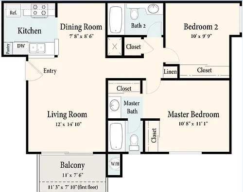Floor plan Chestnut