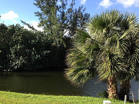 View from enclosed porch