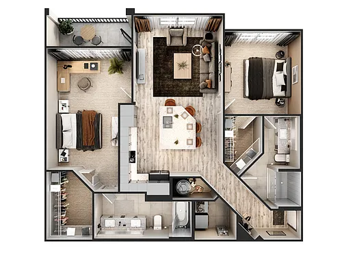 Floor plan B1