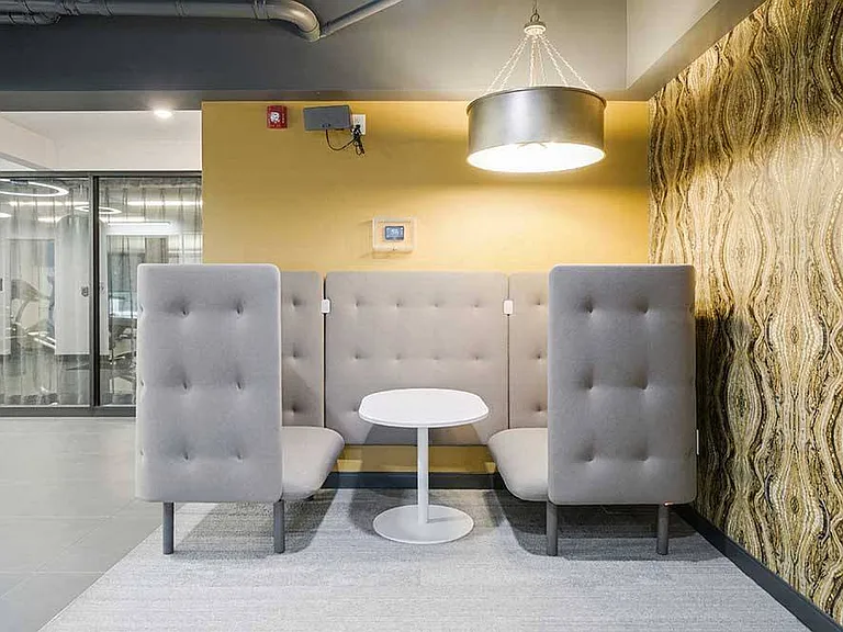 Looking for a quiet place to work? Our study booth is the perfect place.