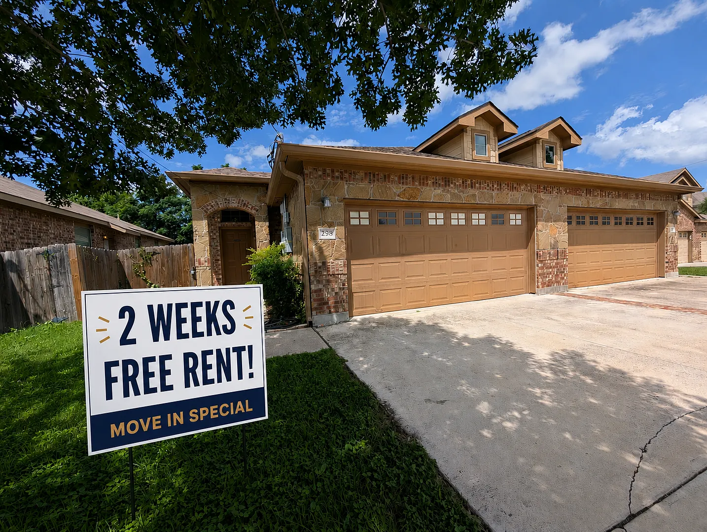 2 Weeks Free Rent / 3/2/2 Duplex off HWY 46 / Fridge / Interior Washer & Dryer Connections / Fenc... — Photo 1