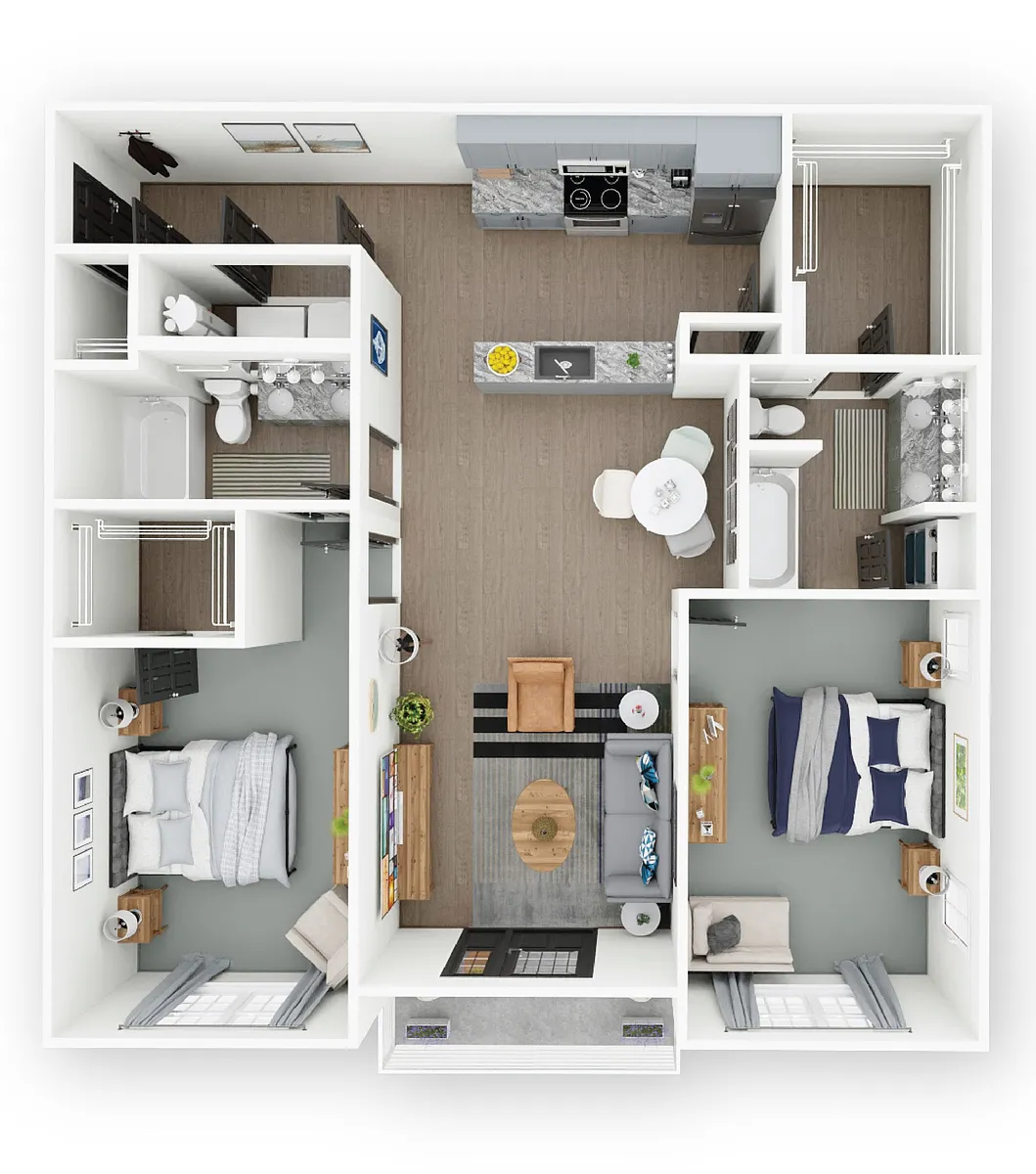 Floor plan The Weaver