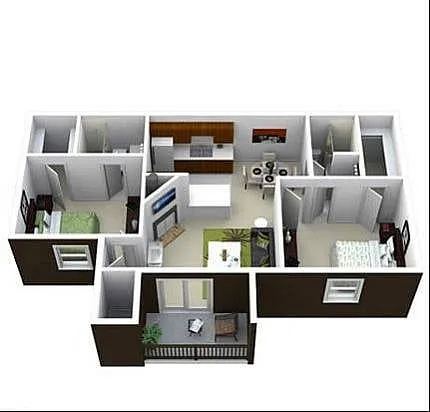 Floor plan B2F
