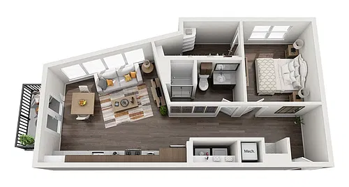 Floor plan A3A