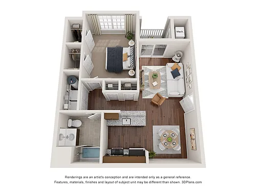 Floor plan The Azure